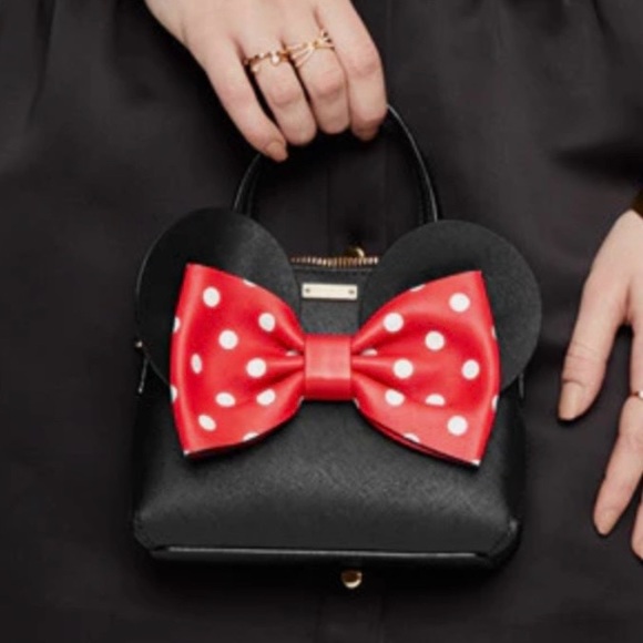 Kate Spade New York x Minnie Mouse Mini Maise Crossbody Purse WKRU6606 NWT - Picture 7 of 12